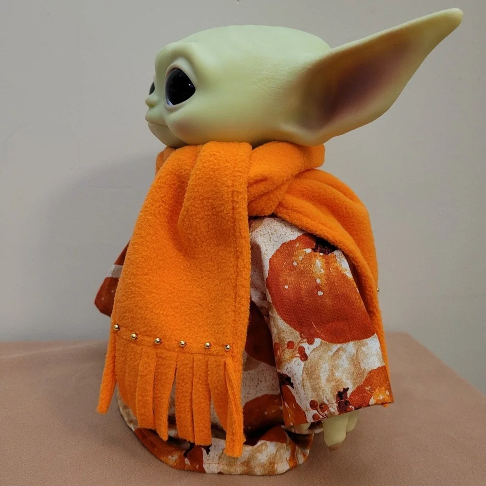 2pc. Fall Pumpkin Outfit & Scarf set for 11